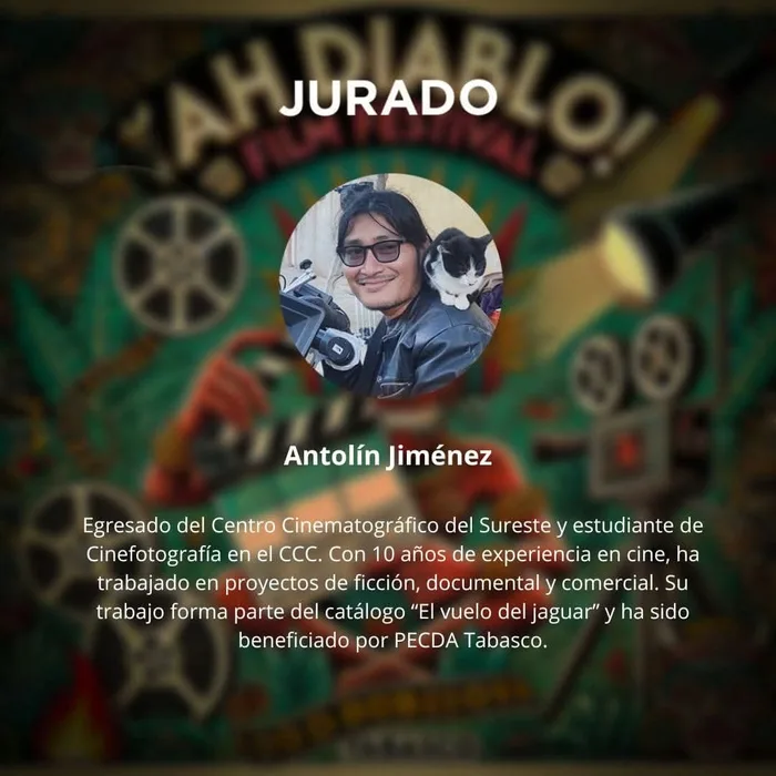 Cartel del jurado: Antolín Jiménez