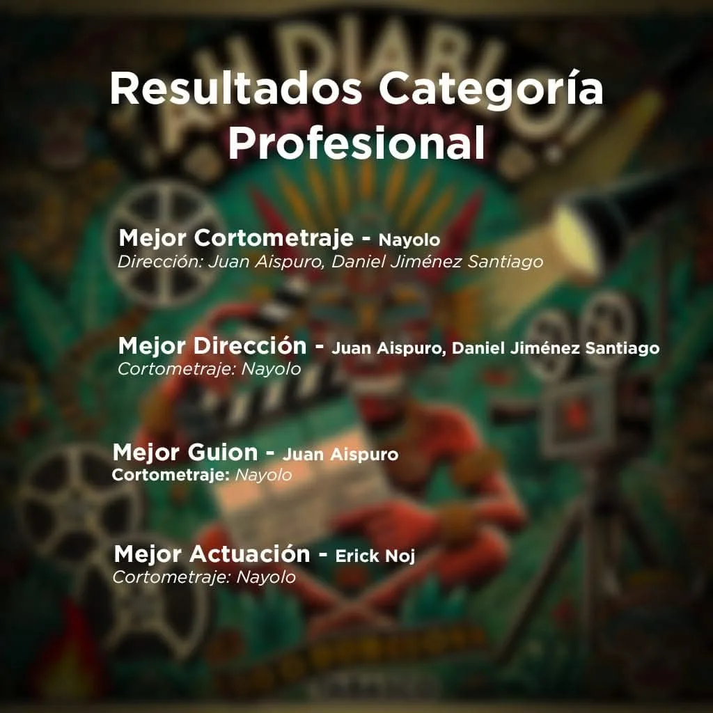 Cartel de resultados · Profesional